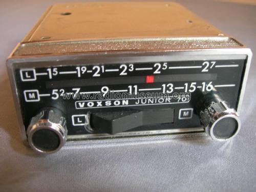 junior 70 3002; Voxson, FARET F.A.R. (ID = 2433889) Car Radio