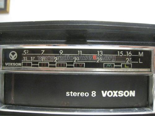 Sonar Stereo 8 GN108; Voxson, FARET F.A.R. (ID = 1947013) Car Radio
