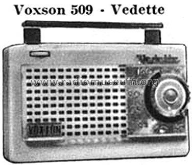 Vedette 509; Voxson, FARET F.A.R. (ID = 1317301) Radio
