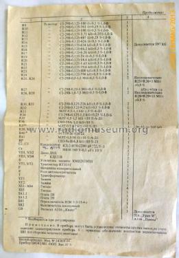 Vielfachmessgerät C4342-M1 {Ц4342-М1}; Sarapoul Orjonikidze (ID = 1455319) Equipment