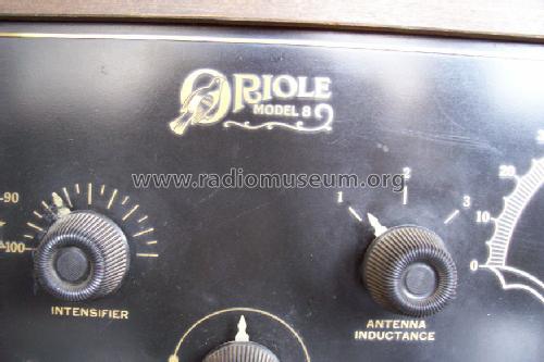 Oriole 8 ; W-K W.K. Electric Co (ID = 730539) Radio