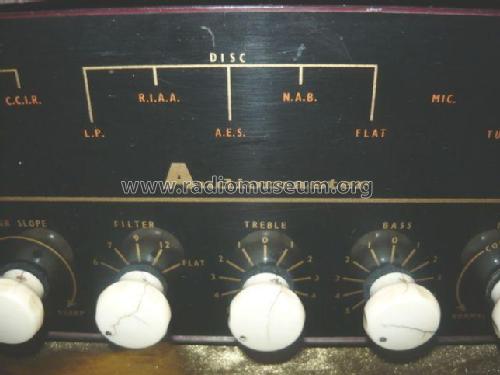 Monaural Control Unit Audiomaster 11a; W. & N. Electronics (ID = 1739147) Ampl/Mixer