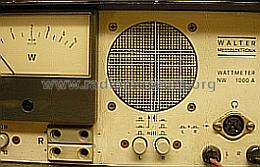 Wattmeter NW-1000-A; Walter Elektronik; (ID = 704841) Ausrüstung