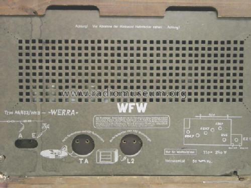 Werra A6/653/WKB; Walter Funk-Werk, (ID = 58534) Radio