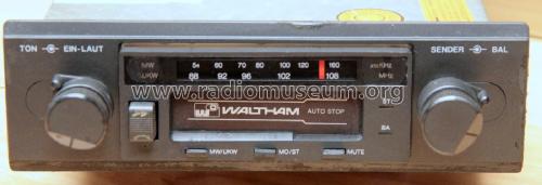 Auto Stereo Cassetten Radio W100; Waltham S.A., Genf (ID = 2625532) Car Radio
