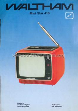 Mini-Star 416; Waltham S.A., Genf (ID = 1993643) Television