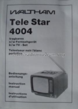 Tele Star 4004; Waltham S.A., Genf (ID = 757018) Television