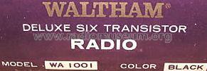 WA1001; Waltham S.A., Genf (ID = 548475) Radio