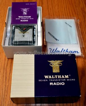 Transistor 7 WA 2001; Waltham Watch (ID = 2953808) Radio