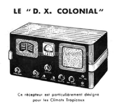 D.X. Colonial ; Walther, J.; Paris (ID = 1473383) Radio