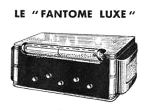 Fantome Luxe ; Walther, J.; Paris (ID = 1473385) Radio
