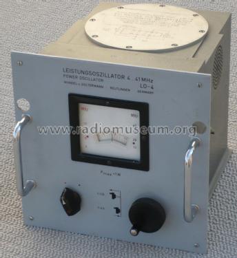 Leistungsoszillator - Power Oscillator 4..40 MHz LO-4; Wandel & Goltermann; (ID = 2509935) Equipment