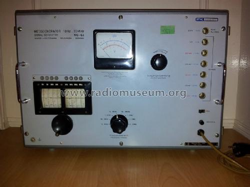 Messgenerator MG-64; Wandel & Goltermann; (ID = 1561850) Equipment