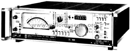 Pegel-Empfänger und -Sender SPM-11 / PSE-11; Wandel & Goltermann; (ID = 722420) Equipment