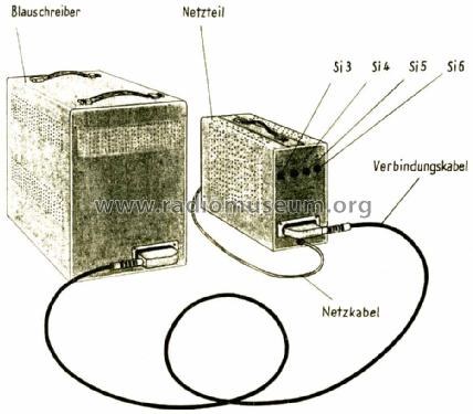 Storascope Blauschreiber BLS-218; Wandel & Goltermann; (ID = 968865) Equipment