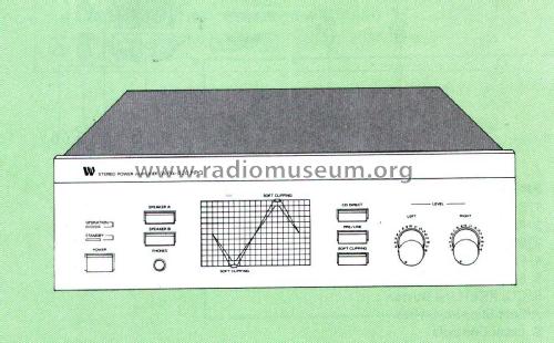 Stereo Power Amplifier WPA-600 PRO; Wangine Electronics (ID = 2084656) Ampl/Mixer