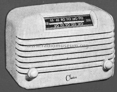 Clarion C-102 The Manhattan; Warwick Mfg. Corp., (ID = 1066797) Radio