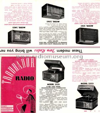 Troubador 2-553 Ch= 2-55; Warwick Mfg. Corp., (ID = 1674800) Radio