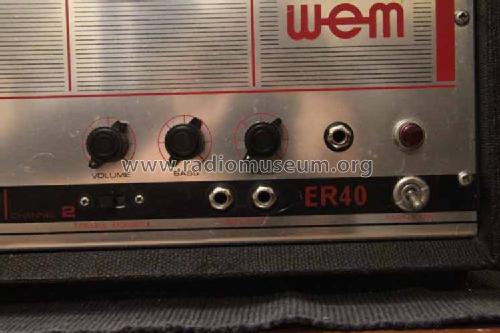 WEM ER40; Watkins Electric (ID = 1627449) Ampl/Mixer