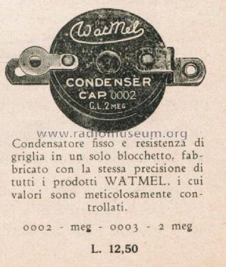 Condenser and Resistor ; Watmel Wireless Co, (ID = 2695572) Bauteil