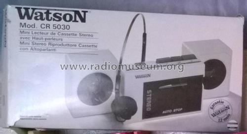 Stereo Portable Cassette Player CR-5030; Watson Marke / brand (ID = 1904365) R-Player
