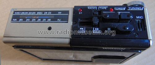 AM/FM 2 Band Stereo Cassette Recorder CR 5080; Watson Marke / brand (ID = 2738488) Radio