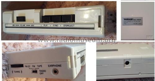 FM-Receiver With Cassette Player CR5042; Watson Marke / brand (ID = 2811441) Radio