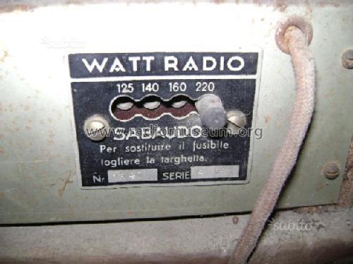 Sabaudo ; Watt Radio; Torino (ID = 2071146) Radio