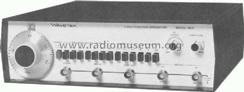 Function Generator 182A; Wavetek Corporation; (ID = 486957) Equipment