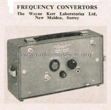 Frequency Convertors FC Series; Wayne Kerr; New (ID = 2713187) Ausrüstung