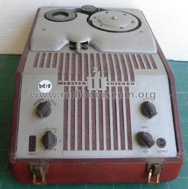 Wire Recorder 80-1; Webster Co., The, (ID = 2764477) Ton-Bild