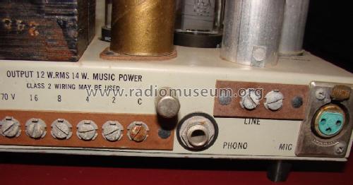 Amplifier TP14; Webster Electric (ID = 1537835) Ampl/Mixer