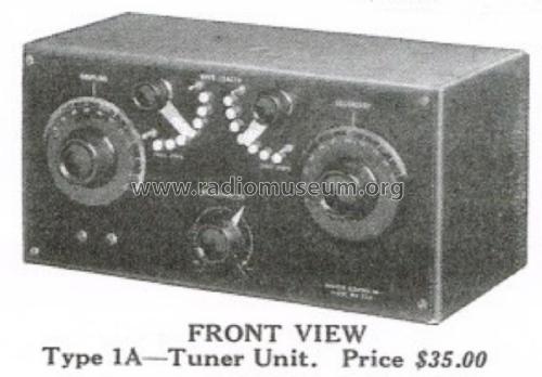 Tuner Unit Type 1A; Webster Electric (ID = 2176776) mod-pre26