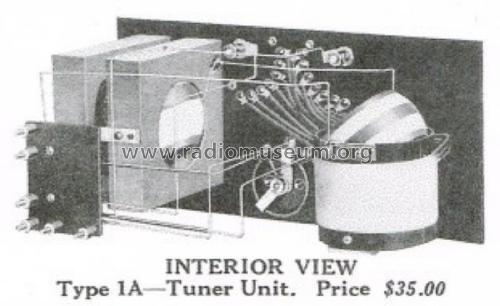 Tuner Unit Type 1A; Webster Electric (ID = 2176777) mod-pre26