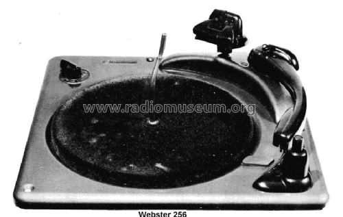 Record Changer 256 ; Webster Co., The, (ID = 1597847) Sonido-V