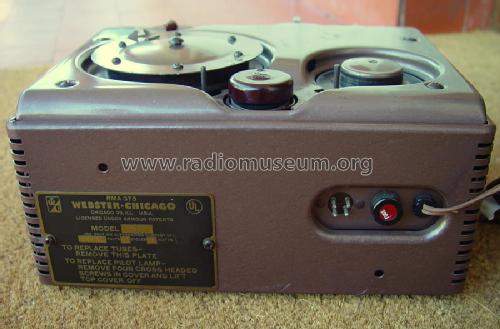 Wire Recorder 178; Webster Co., The, (ID = 802741) R-Player