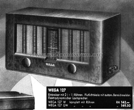 127GW; Wega, (ID = 1521888) Radio