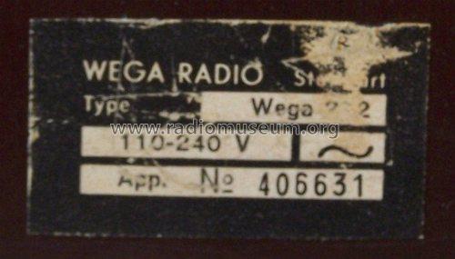 202 Phono; Wega, (ID = 1416343) Radio