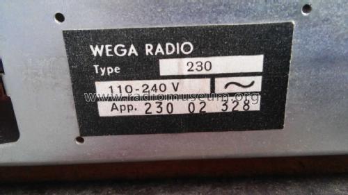 230; Wega, (ID = 2023967) Radio