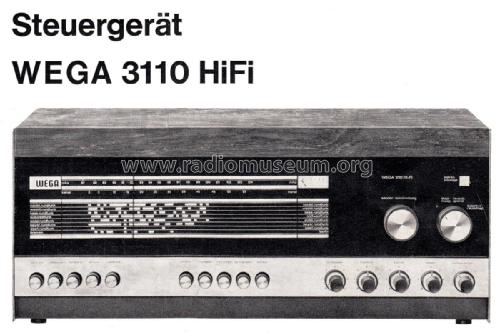 3110 HiFi; Wega, (ID = 2223597) Radio