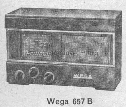 657B; Wega, (ID = 377286) Radio