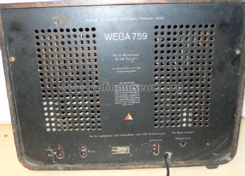 759W; Wega, (ID = 224756) Radio