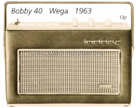 Bobby 40; Wega, (ID = 1192) Radio