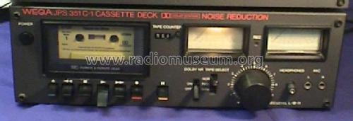 Cassette Deck JPS 351 C-1; Wega, (ID = 1746365) R-Player