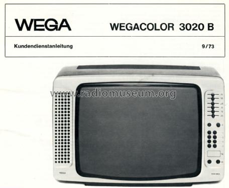 Color 3020B; Wega, (ID = 1682455) Television