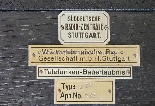 Detektor-Empfänger D II ; Wega, (ID = 3032221) Galène