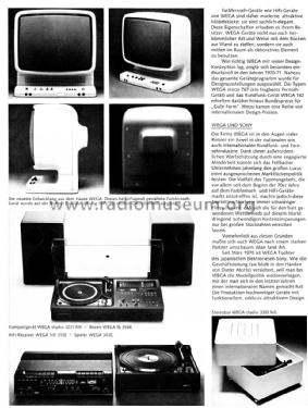 Farbfernsehgerät Wega-Color 3025; Wega, (ID = 1233180) Television