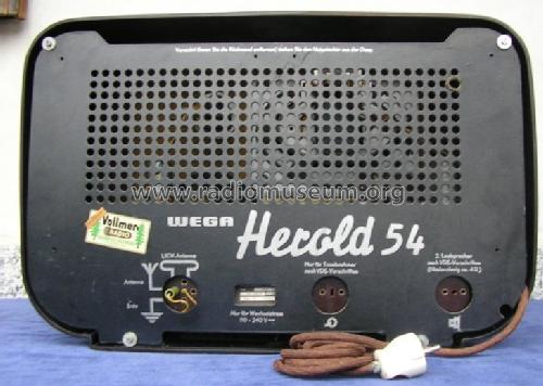 Herold 54 1022; Wega, (ID = 275206) Radio