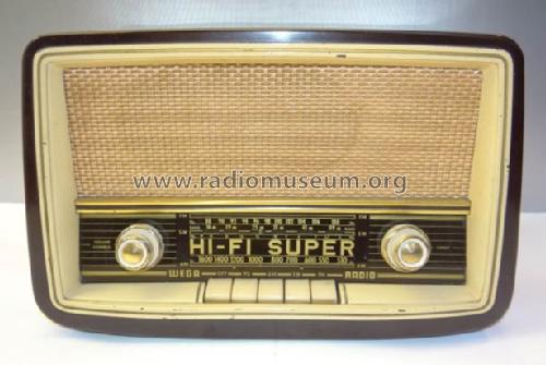 Hi-Fi Super 809; Wega, (ID = 1423670) Radio