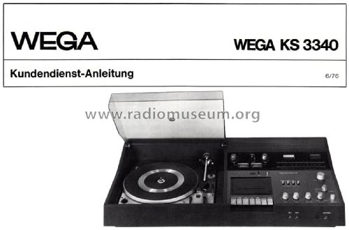 KS3340; Wega, (ID = 1956627) Radio